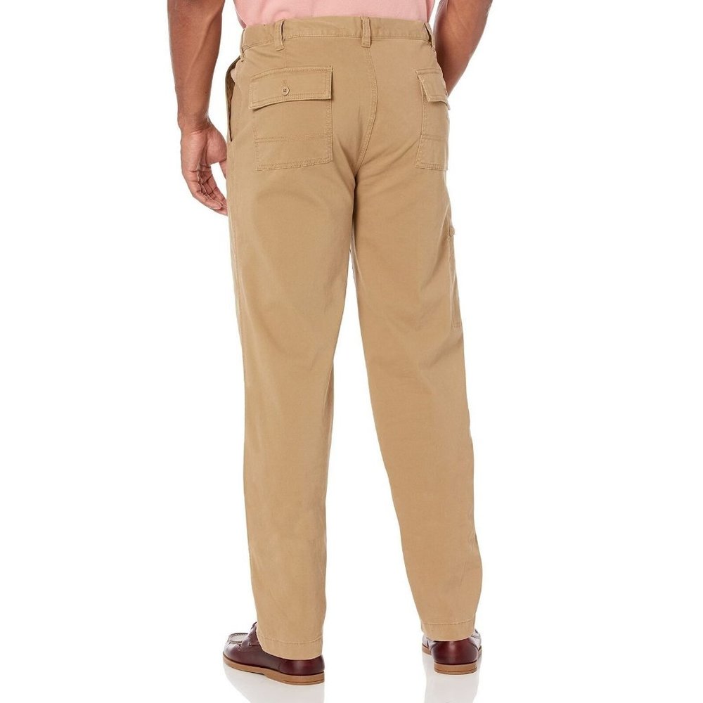 Dockers Mens Straight Fit Smart 360 Flex Go To Cargo Pants Khaki 40Wx32L - Picture 2 of 16